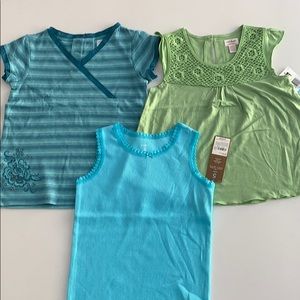 3 New never worn tops sold together. Size 5.